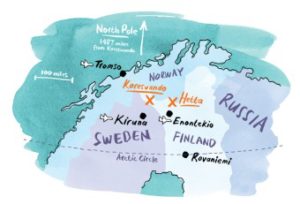 Lapland On World Map 10 Reasons To Visit Swedish Lapland - The Wanderlust Bug